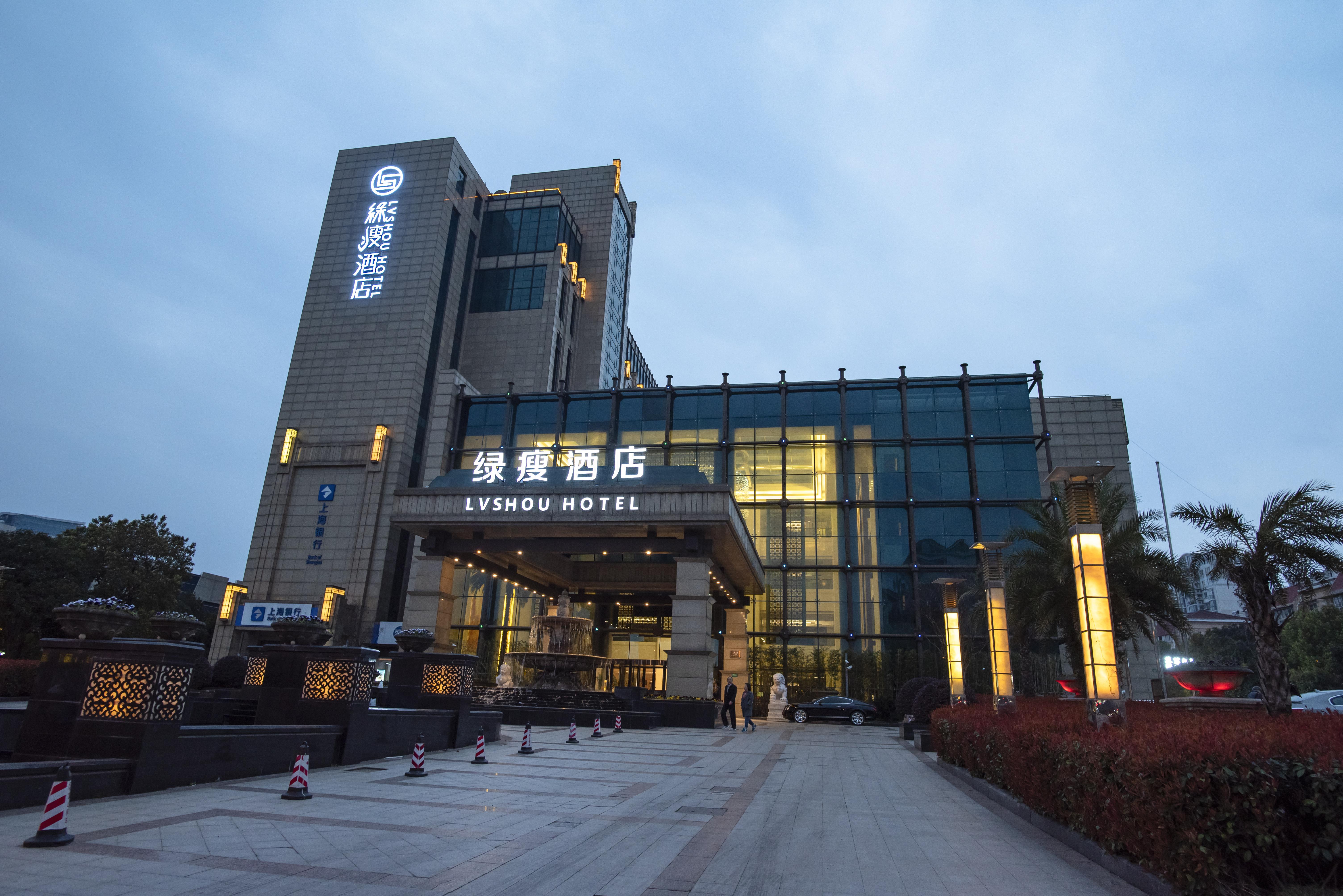 Lv Shou Hotel Shanghái Exterior foto