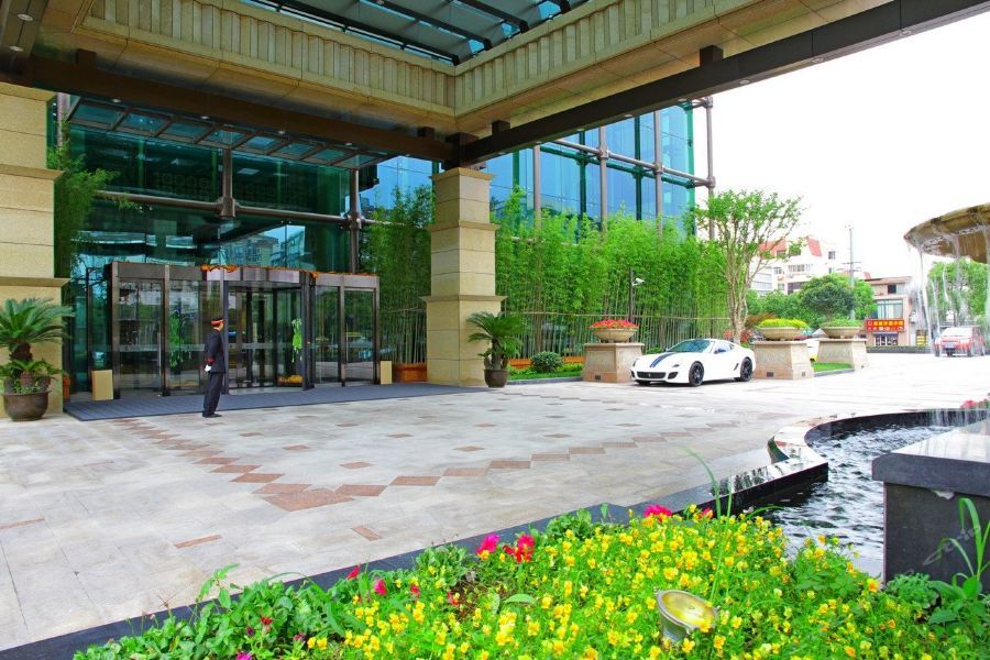 Lv Shou Hotel Shanghái Exterior foto